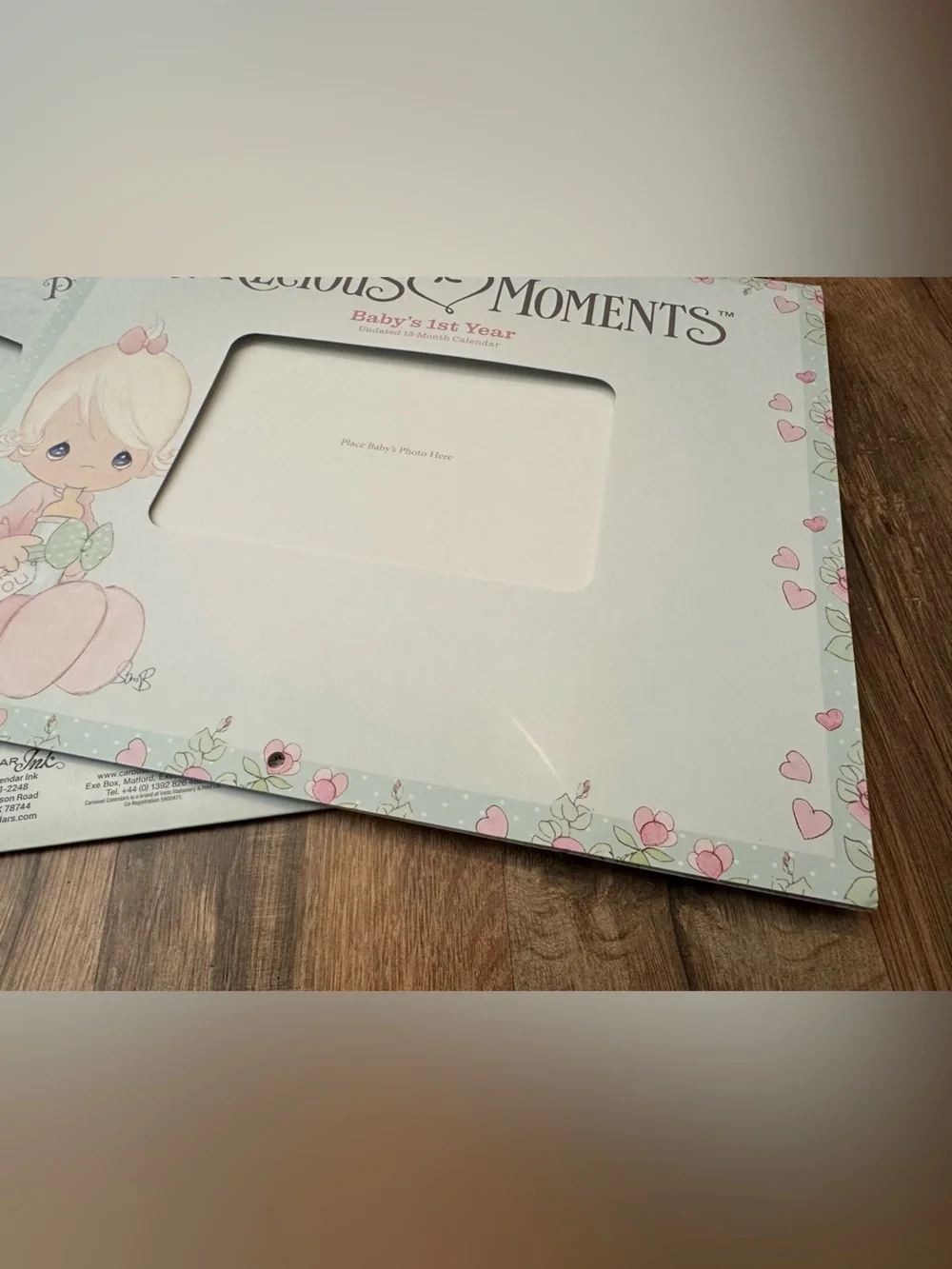 Precious Moments Baby’s 1st Year Memory Calendar